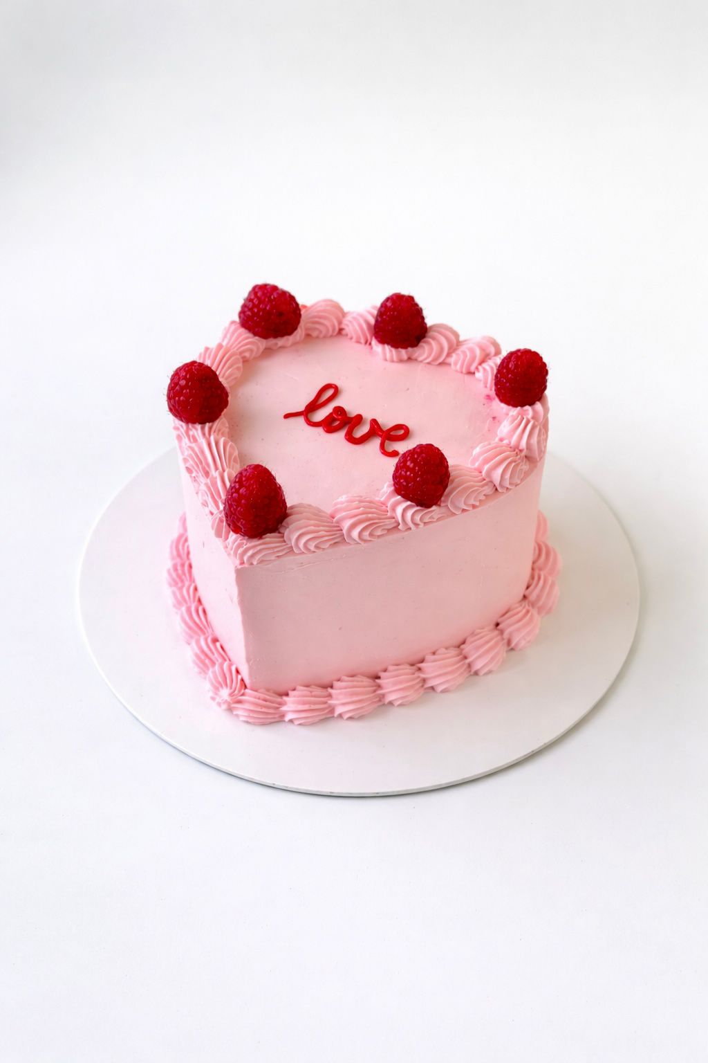 Valentine's Heart Cake